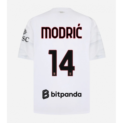 Billige Fotballdrakt AC Milan Luka Modric #14 Replika Bortedrakt 2026-27 Kortermet Billige Fotballdrakt AC Milan Luka Modric #14 Replika Bortedrakt 2026-27 Kortermet